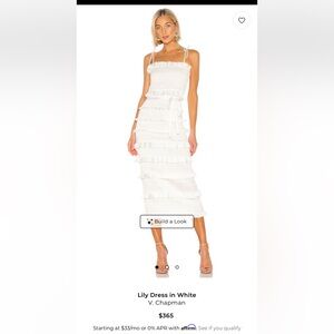 V. Chapman Lily Dress in White